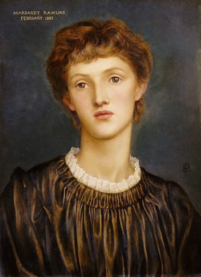 Portrait of Margaret Rawlins Evelyn de Morgan