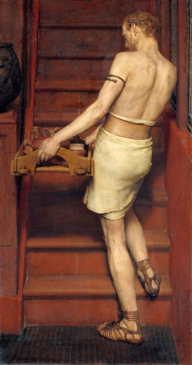 Potier romain Lawrence Alma-Tadema