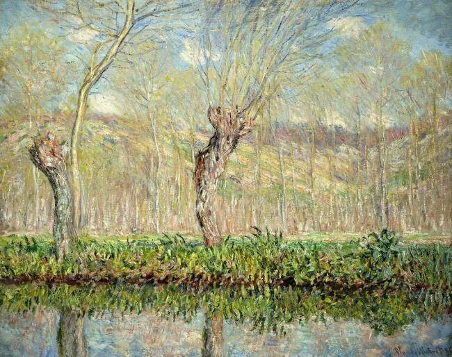 Printemps Claude Monet