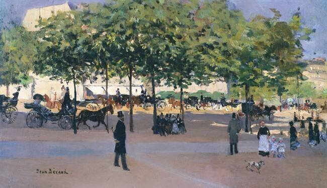 Promenade le dimanche après-midi Jean Béraud