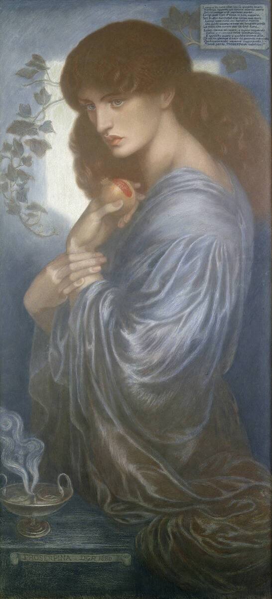 Proserpine Dante Gabriel Rossetti