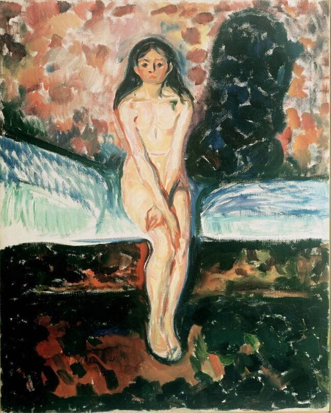 Puberté Edvard Munch