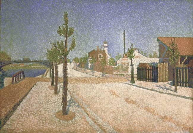 Quai de Clichy Paul Signac
