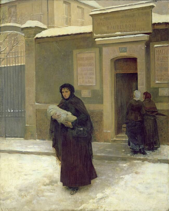 Quitter la maternité Guillaume Albert Demarest