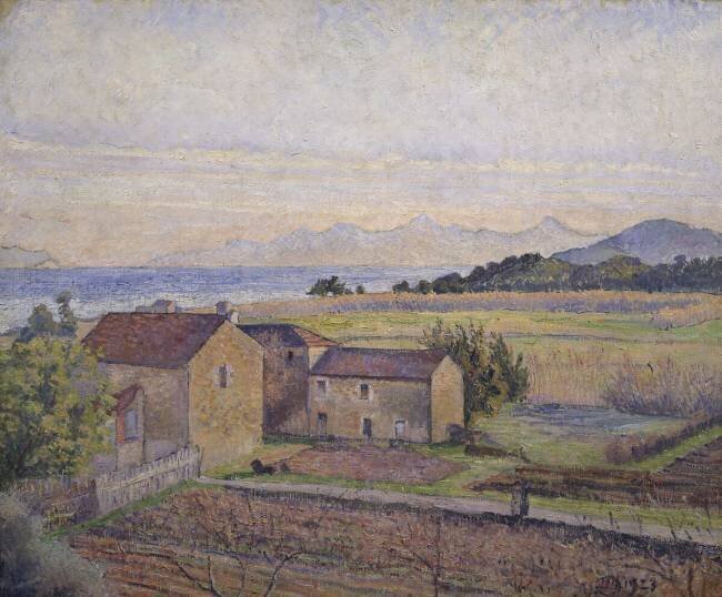 Rade de Bormes Lucien Pissarro
