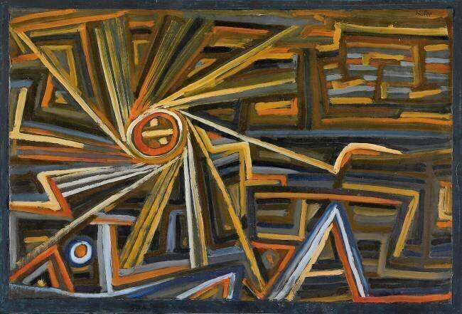 Rayonnement et Rotation Paul Klee