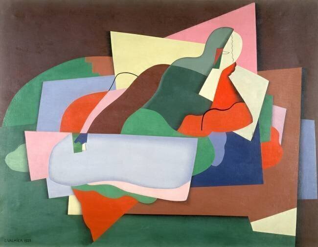 Reclining Man Georges Valmier