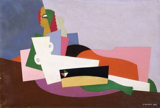 Reclining Nude Georges Valmier