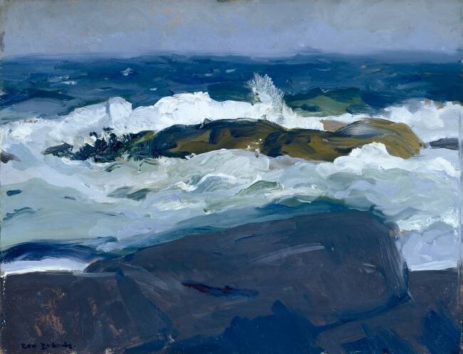 Récif rocheux George Wesley Bellows