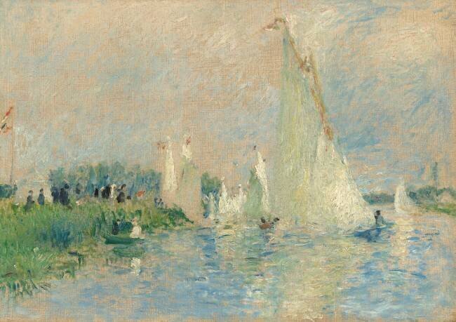 Régates à Argenteuil Auguste Renoir