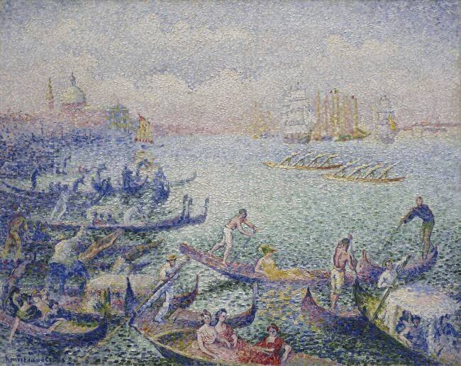 Régates à Venise Henri-Edmond Cross