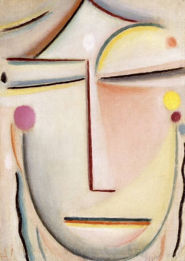 Résumé d'une tête : lumière du matin Alexej von Jawlensky