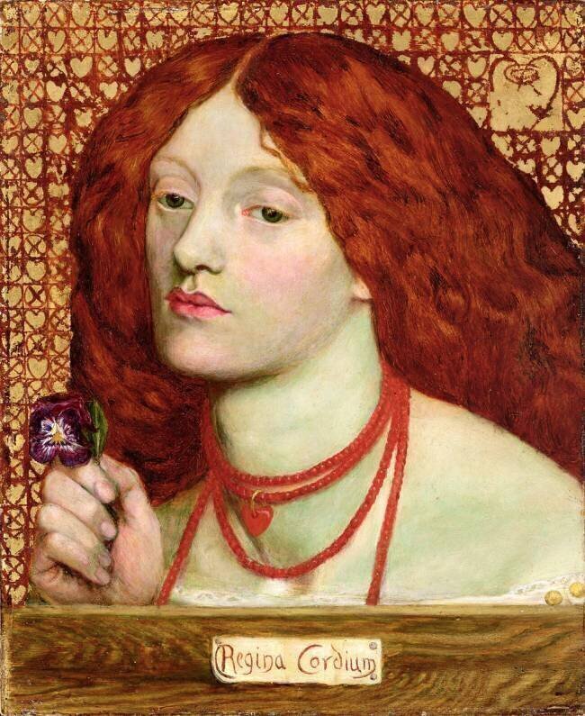 Regina Cordium Dante Gabriel Rossetti