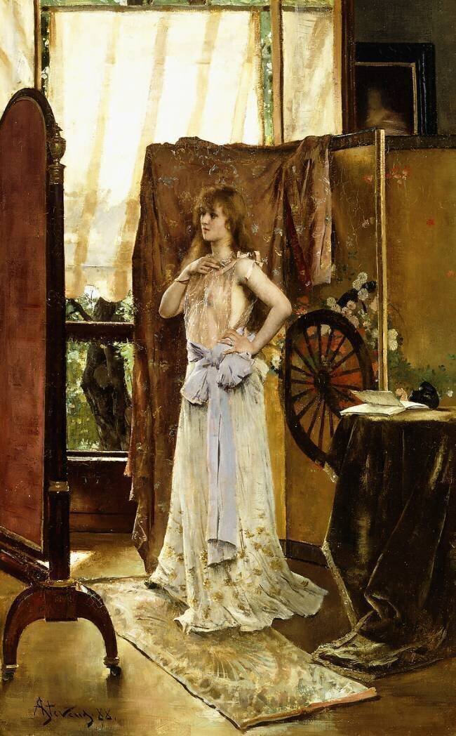 Rehearsing Alfred Stevens