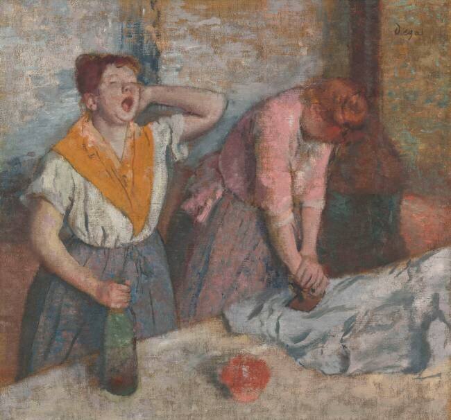 Repasseuses Edgar Degas