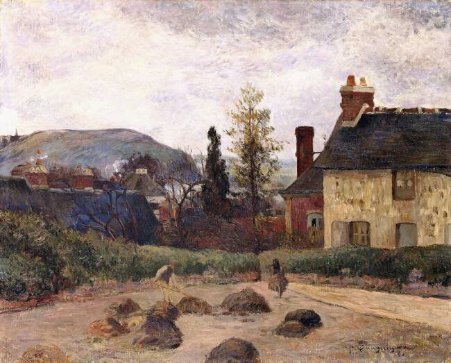 Retour de la moisson Paul Gauguin