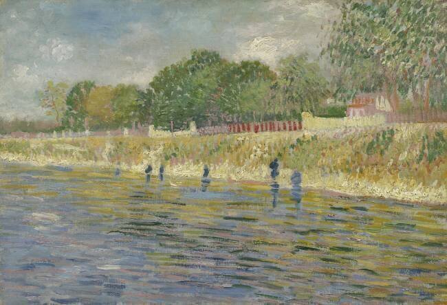 Rive de Seine Vincent van Gogh
