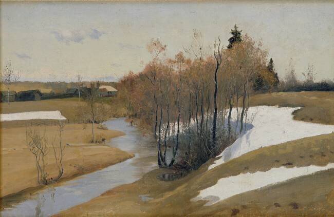 Rivière Kordonka Andrei Petrovich Ryabushkin