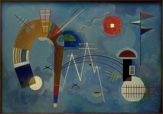 Rond et pointu Wassily Kandinsky
