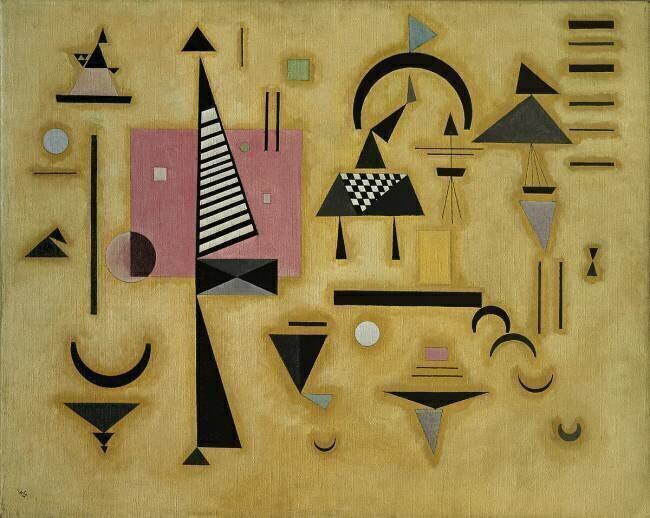 Rose décisif Wassily Kandinsky