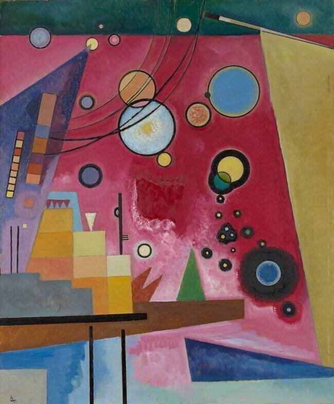 Rouge vif Wassily Kandinsky
