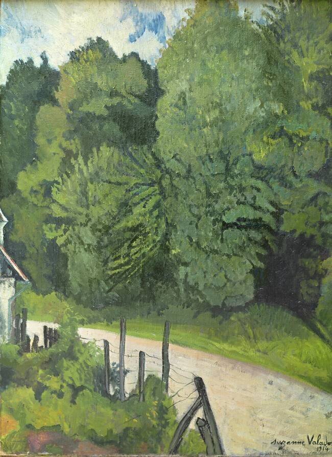 Route dans la forêt Suzanne Valadon