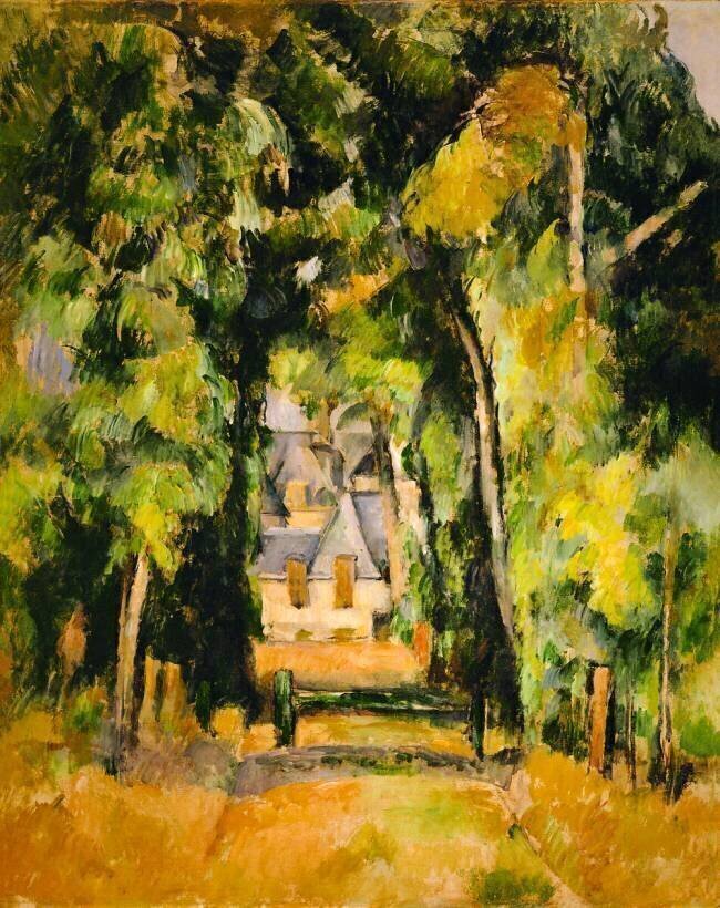 Route de Chantilly Paul Cézanne