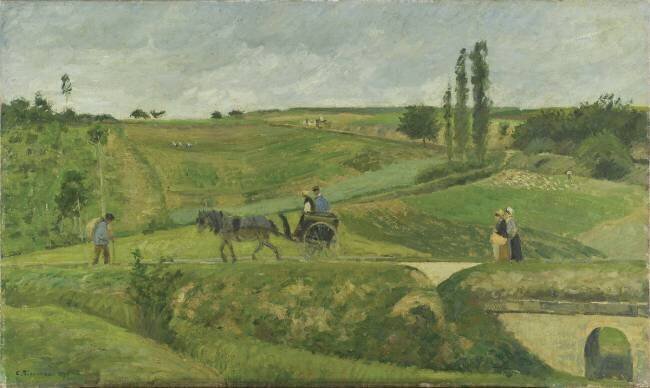 Route d'Ennery Camille Pissarro
