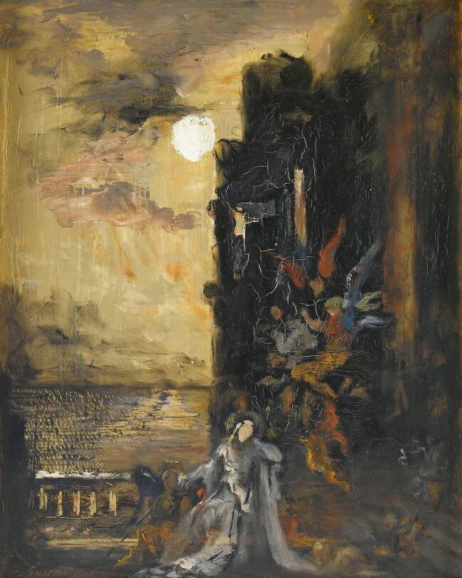 Sainte Cécile Gustave Moreau