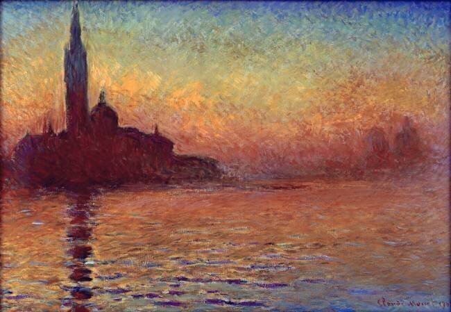 Saint-Georges majeur au crépuscule Claude Monet