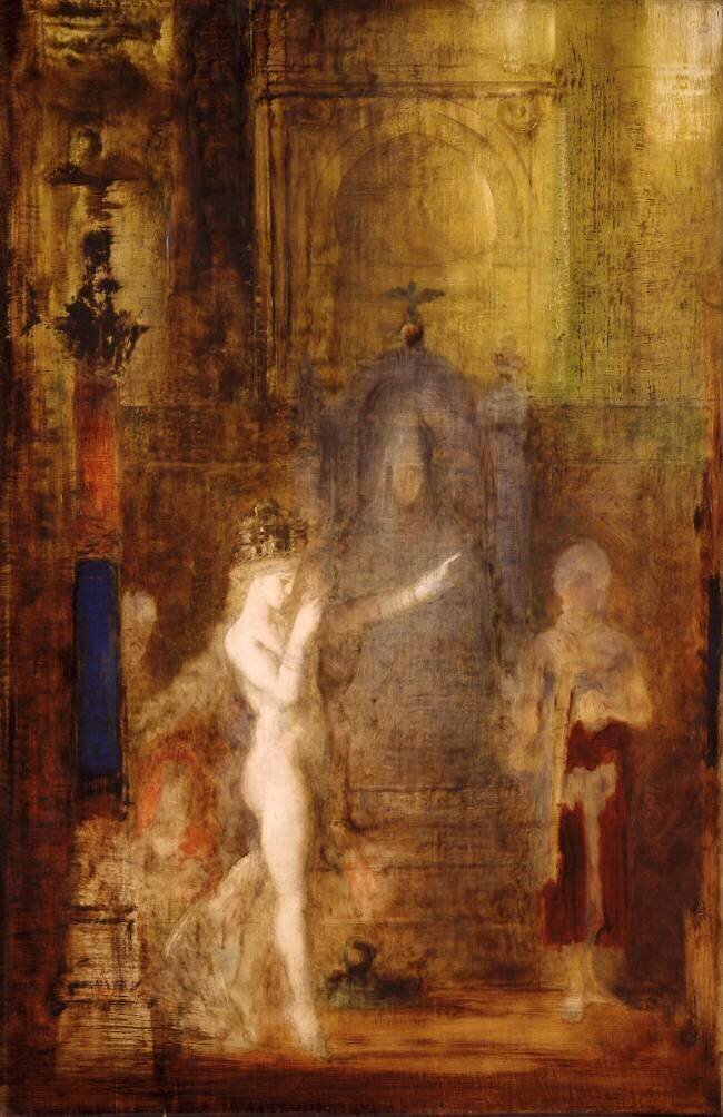 Salomé dansant devant Hérode Gustave Moreau