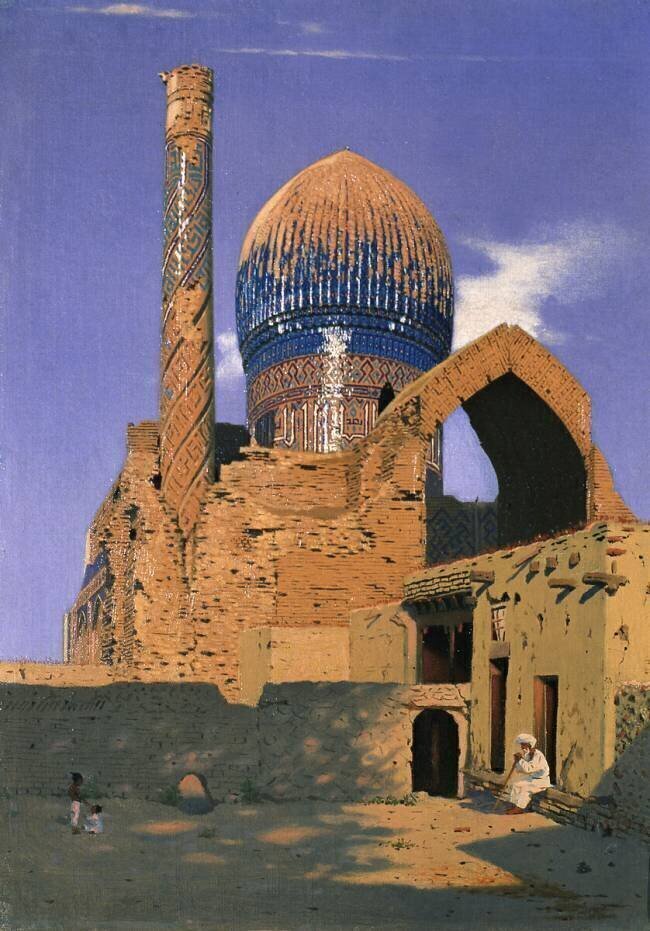 Samarkand, Gur-Emir-Mausoleum Vasili Vasilievich Vereshchagin