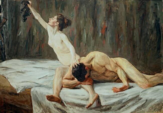 Samson et Dalila Max Liebermann