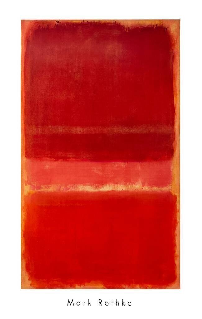 Sans titre (rouge), vers 1956 Mark Rothko