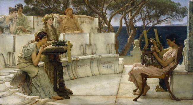 Sapho et Alcée Lawrence Alma-Tadema