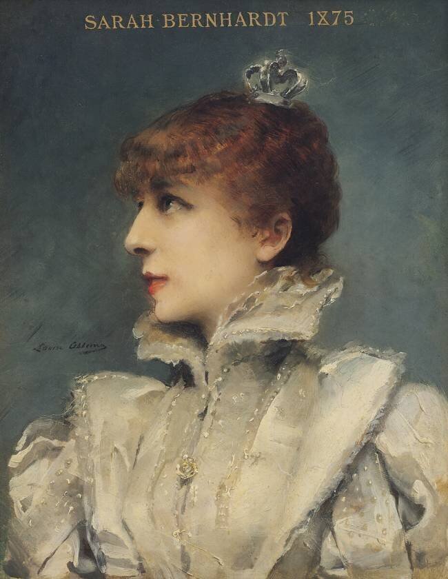Sarah Bernhardt Louise Abbéma