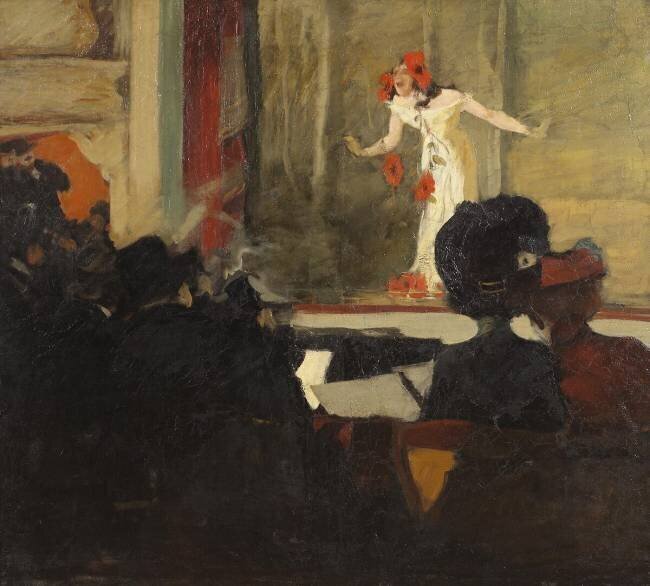 Scène de Music-Hall Gosta von Hennigs
