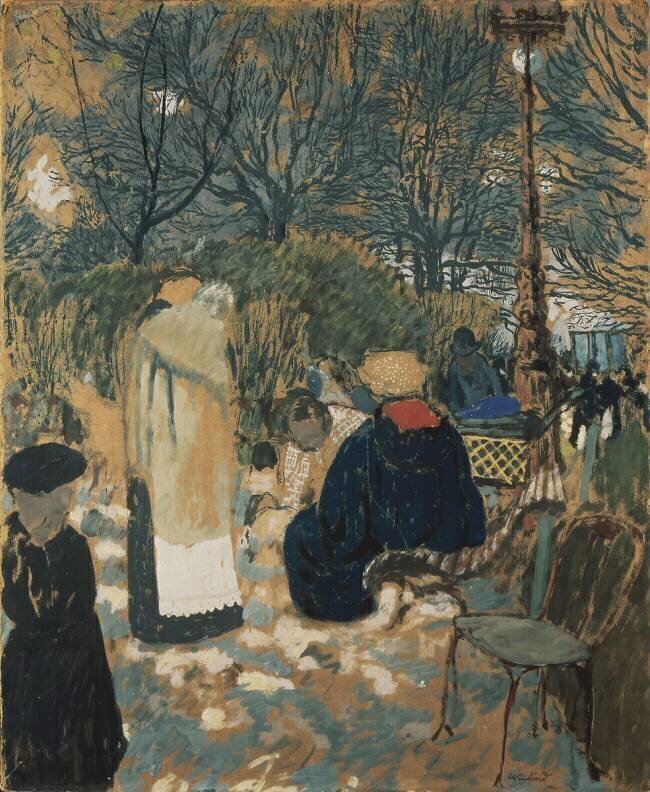 Scène de parc Edouard Vuillard