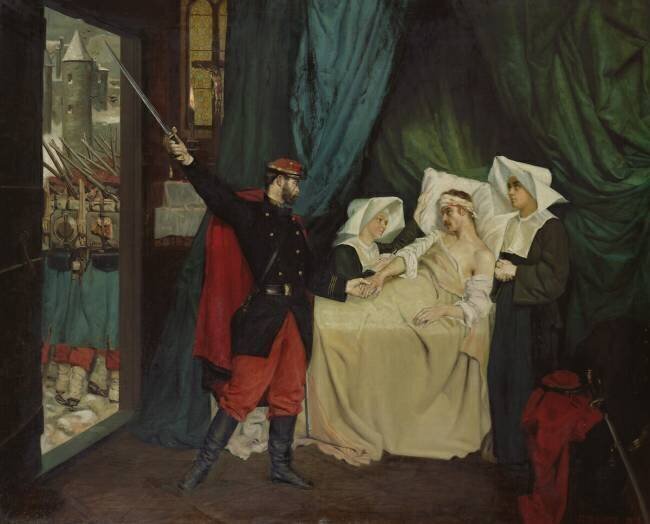 Scène pendant la guerre de 1870 Jean Joseph Weerts