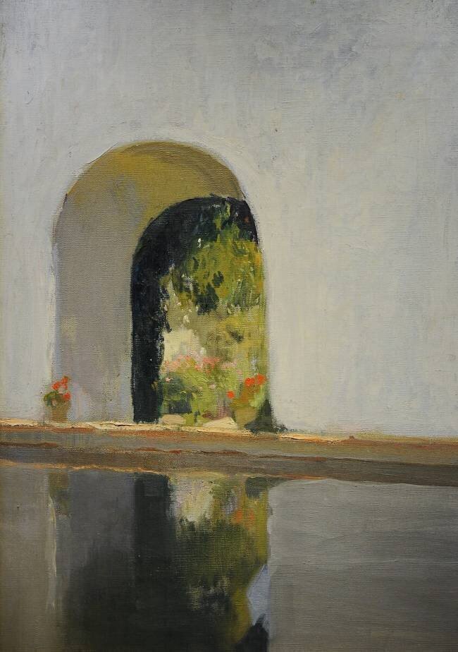 Séville, Alcázar, Piscine Joaquin Sorolla y Bastida