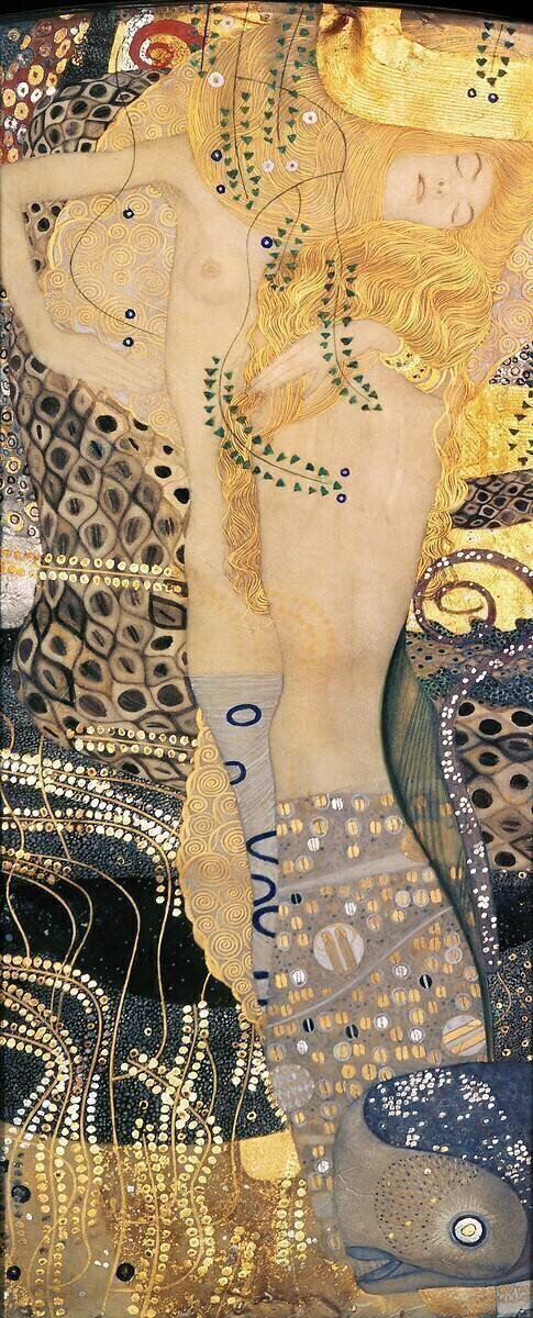 Serpent d'eau I Gustav Klimt