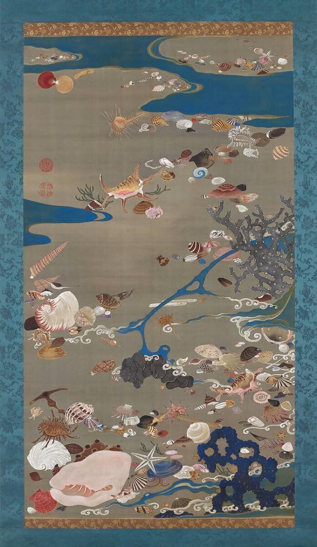 Shellfishes Itō Jakuchū_