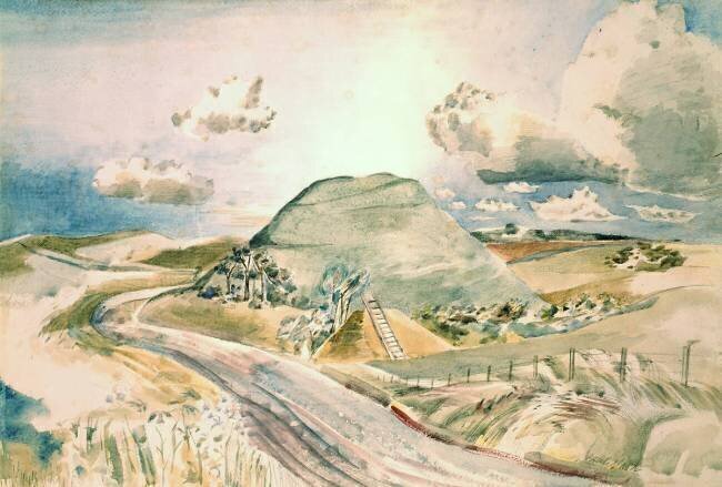 Silbury Hill Paul Nash