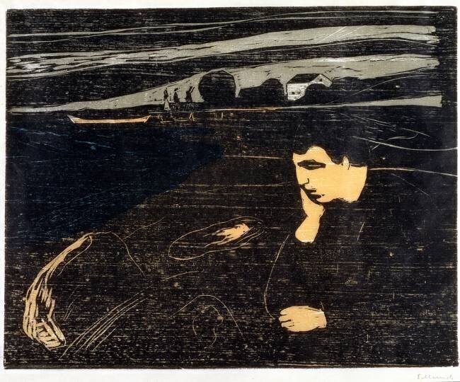 Soir Edvard Munch