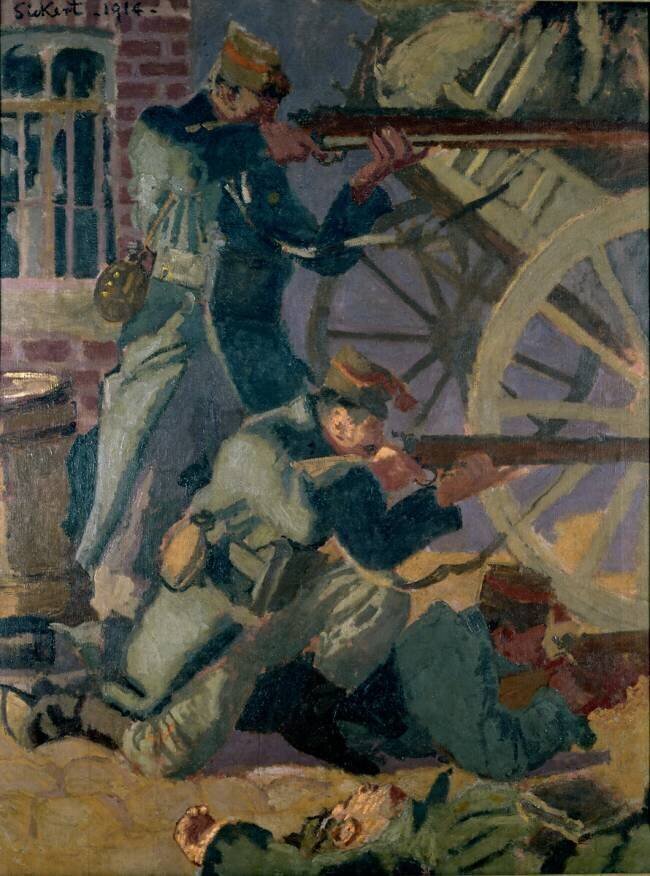 Soldiers of King Albert the Ready Walter Richard Sickert