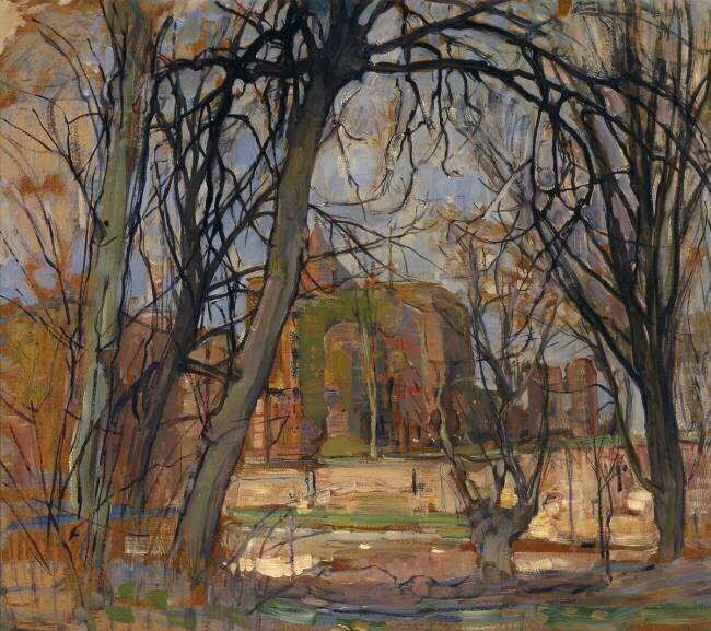 Soleil de printemps Piet Mondrian