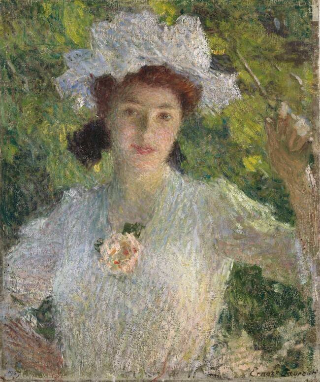 Sous les branches Ernest Laurent