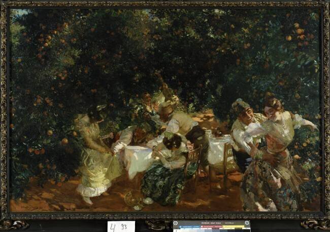 Sous les Orangers Joaquin Sorolla y Bastida