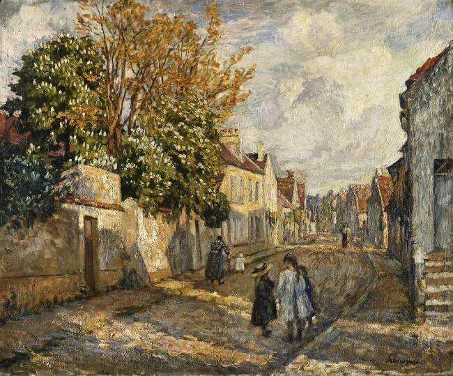 Scène de rue Henri Lebasque
