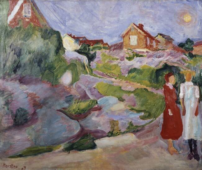 Summer Evening Ludvig Karsten